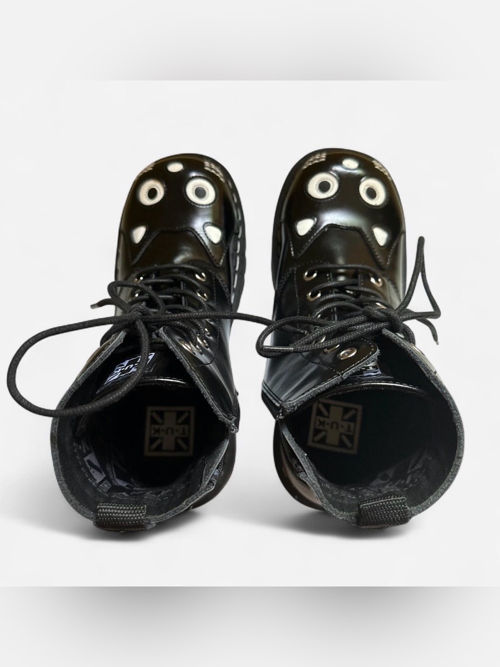 T.U.K Kitty Cat Face Boots - Picture 3 of 5